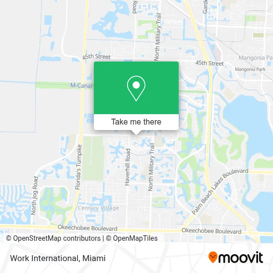 Work International map