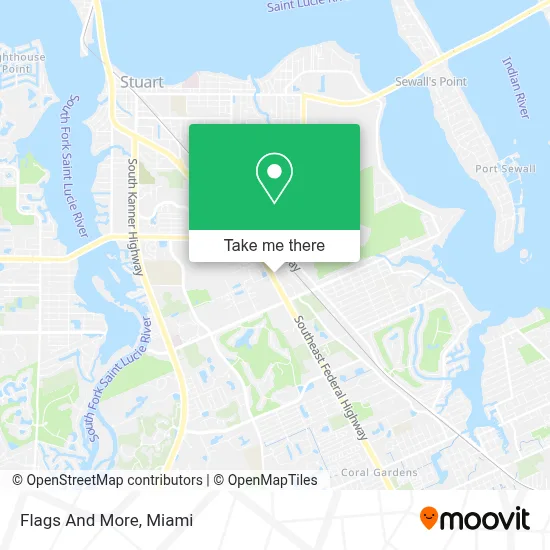 Flags And More map