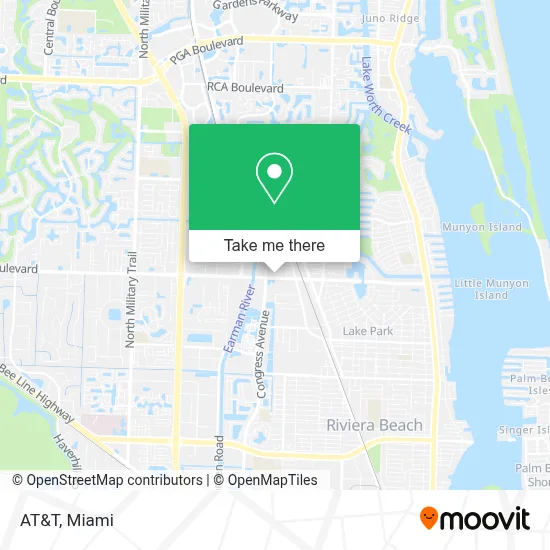 At&T map