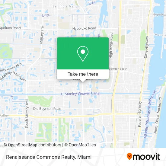 Renaissance Commons Realty map