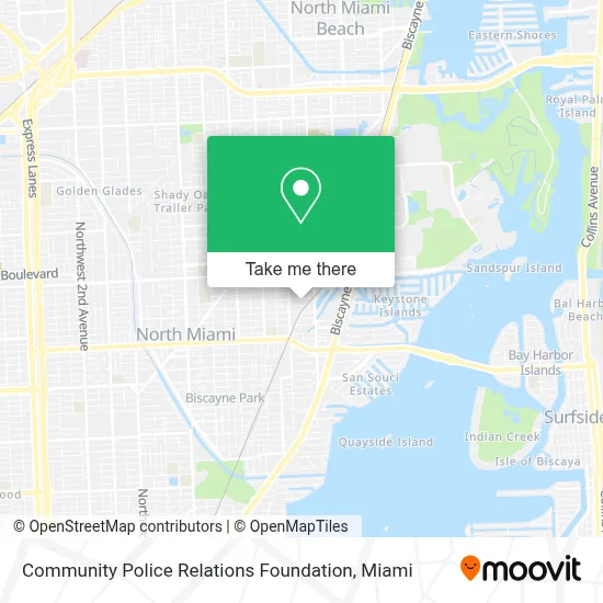 Community Police Relations Foundation map