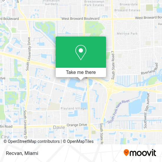 Recvan map