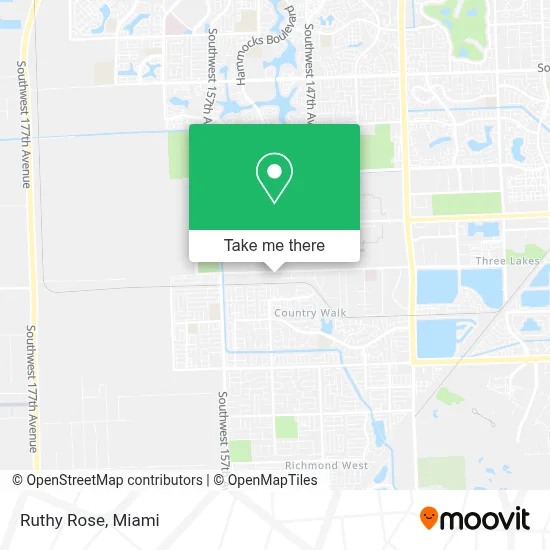 Ruthy Rose map