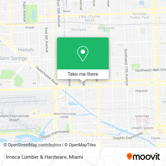 Imeca Lumber & Hardware map