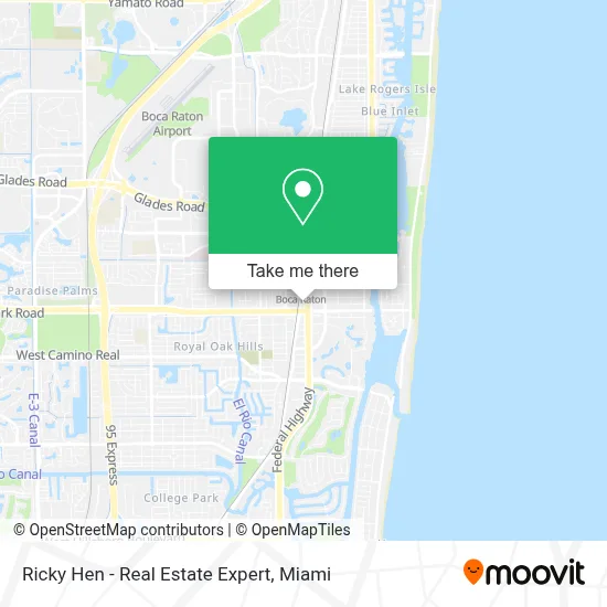 Ricky Hen - Real Estate Expert map