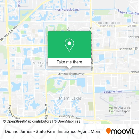 Dionne James - State Farm Insurance Agent map