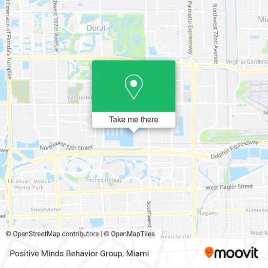 Positive Minds Behavior Group map