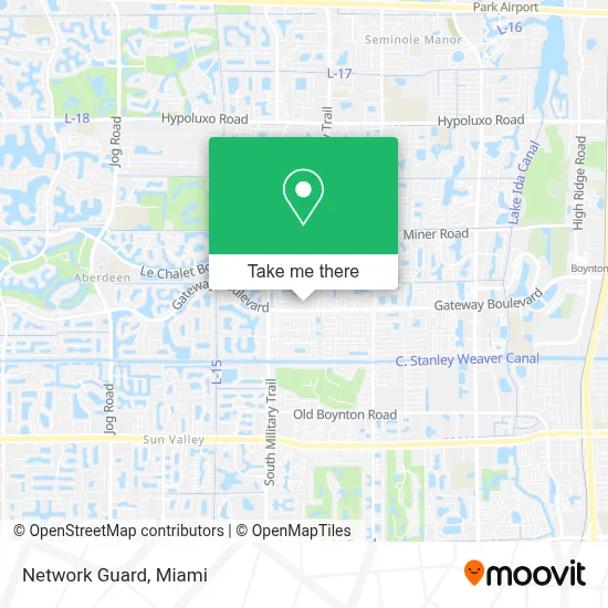 Network Guard map