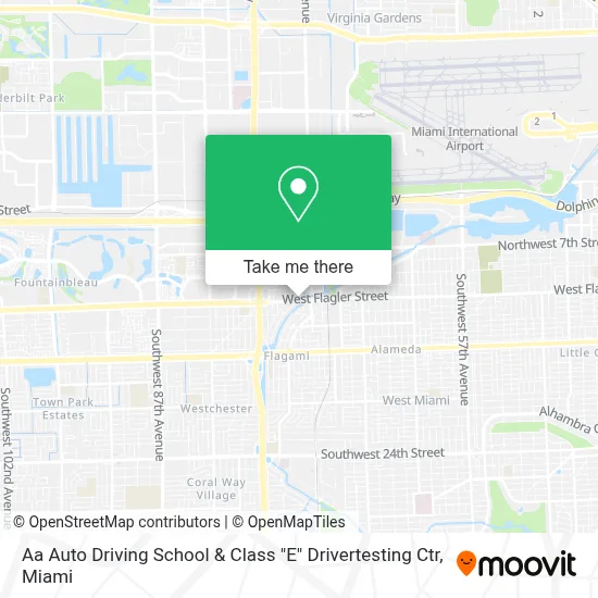 Aa Auto Driving School & Class "E" Drivertesting Ctr map