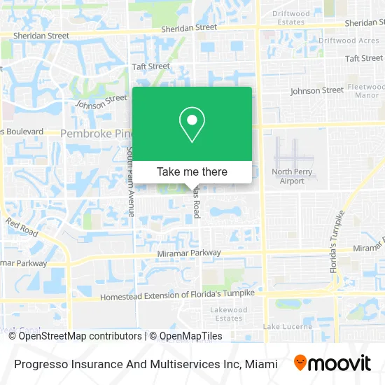 Progresso Insurance And Multiservices Inc map