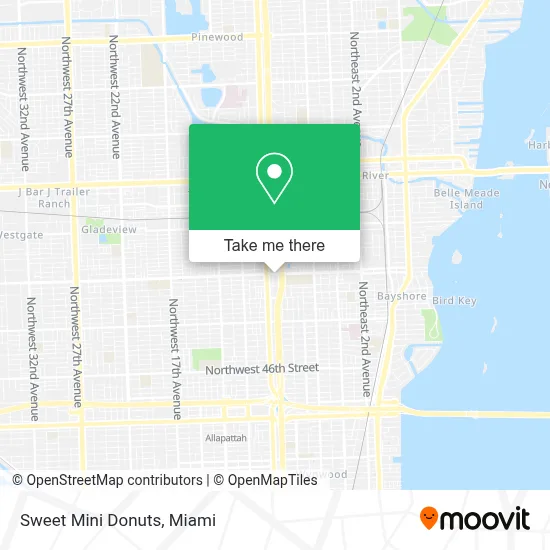 Sweet Mini Donuts map