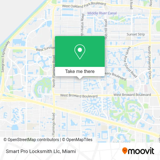 Smart Pro Locksmith Llc map