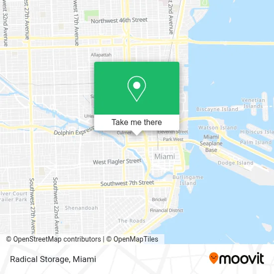 Radical Storage map