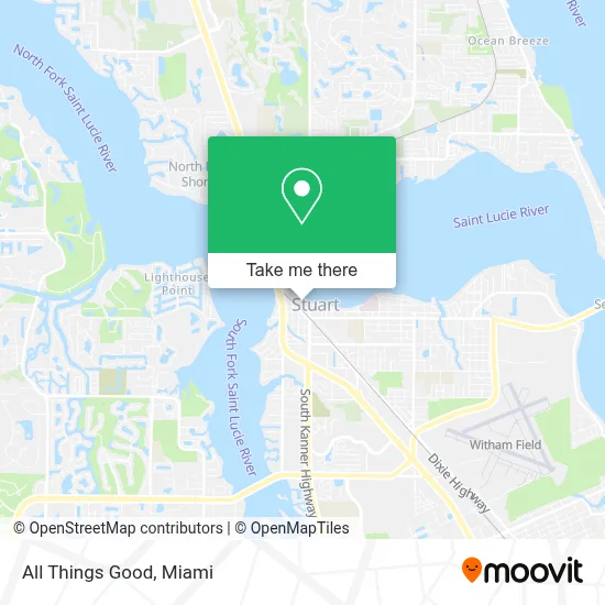 All Things Good map