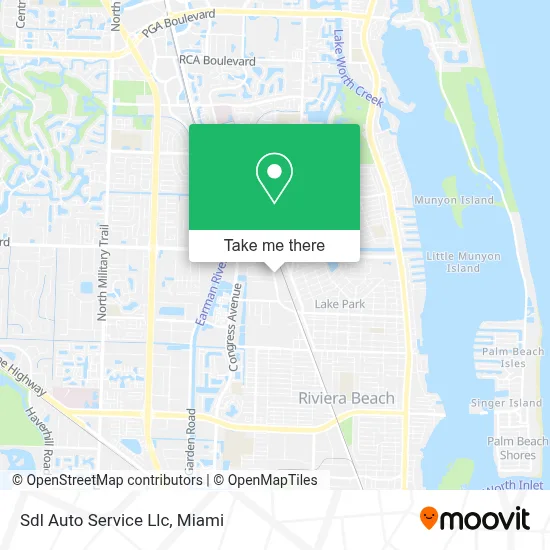 Sdl Auto Service Llc map