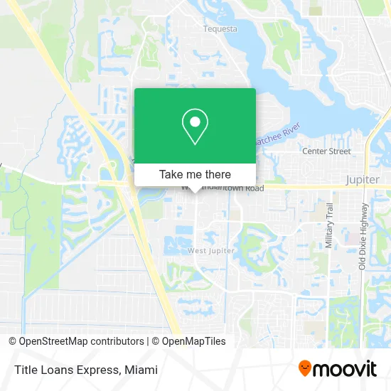 Title Loans Express map