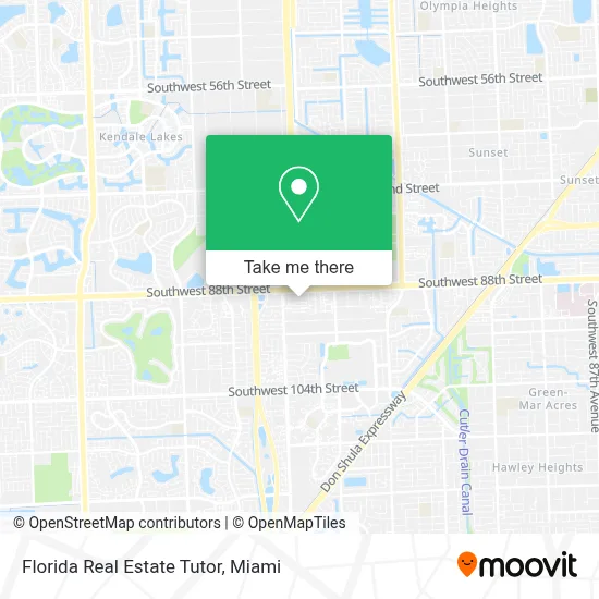Florida Real Estate Tutor map