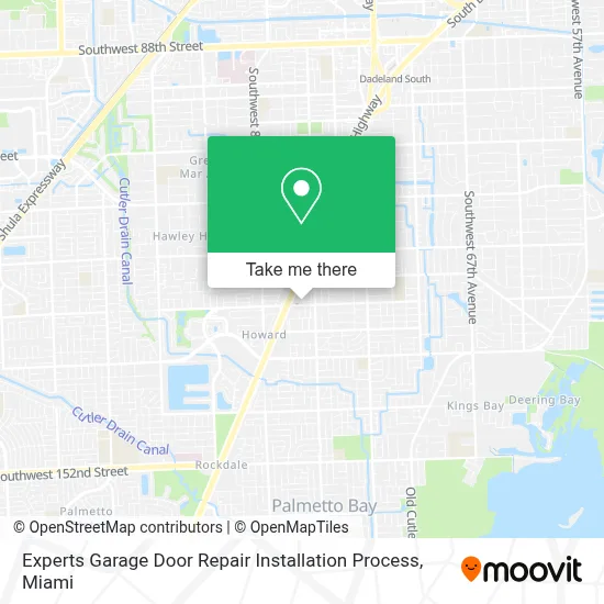 Experts Garage Door Repair Installation Process map
