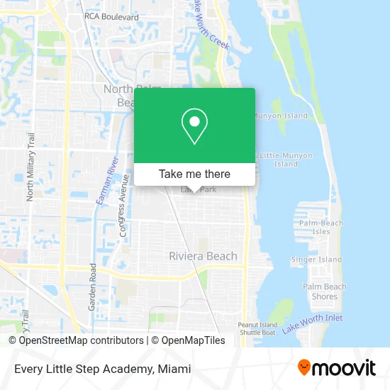 Every Little Step Academy map