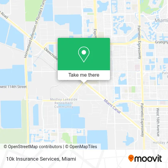 10k Insurance Services map