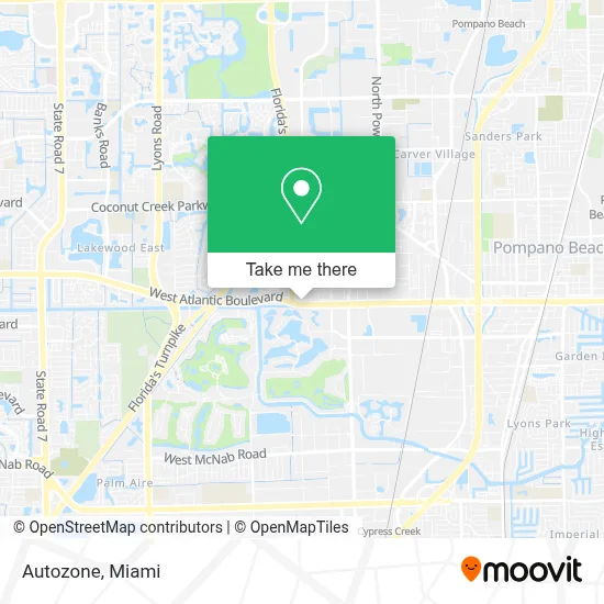 Autozone map