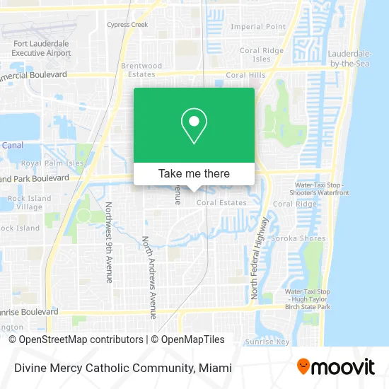 Divine Mercy Catholic Community map