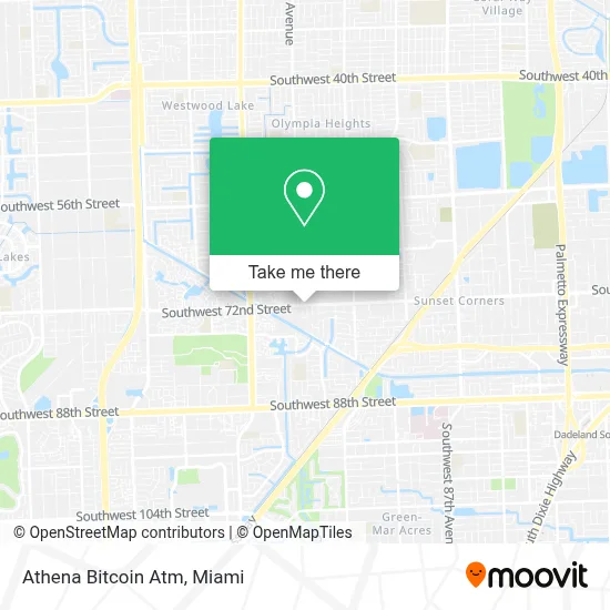 Athena Bitcoin Atm map