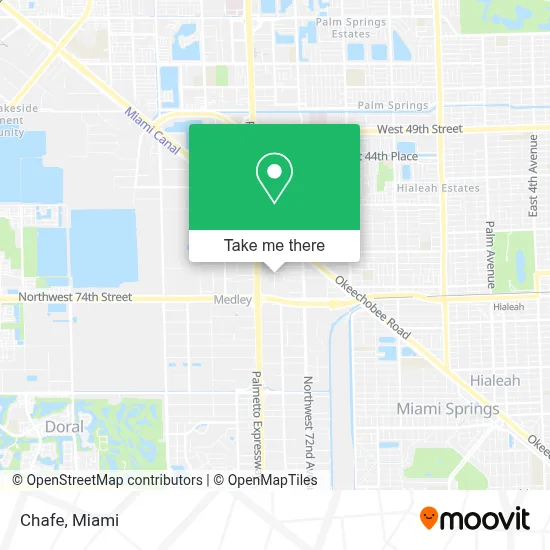 Chafe map
