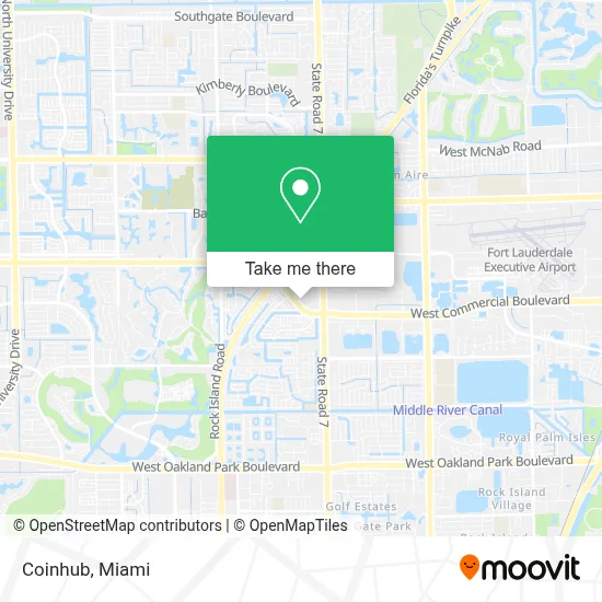 Coinhub map
