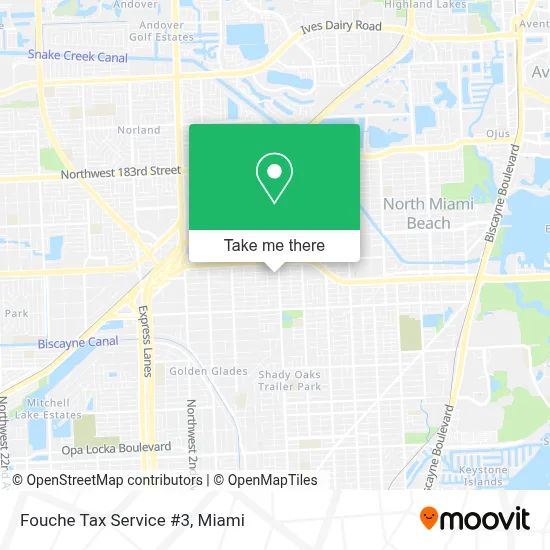 Fouche Tax Service #3 map