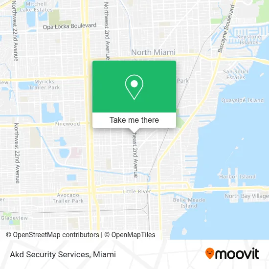 Akd Security Services map