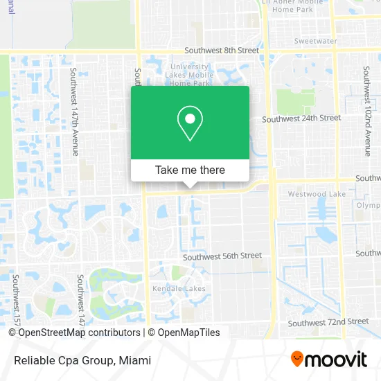 Reliable Cpa Group map
