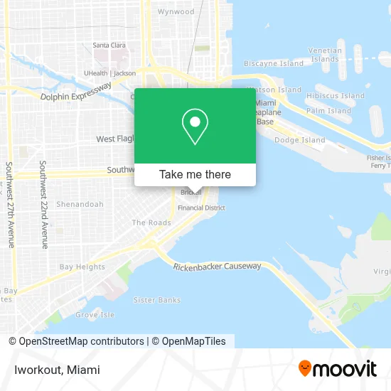 Iworkout map