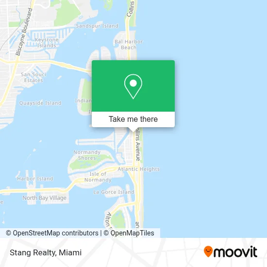 Stang Realty map
