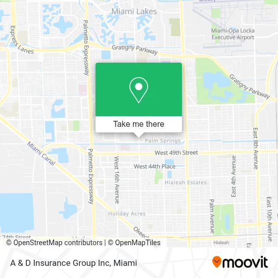 A & D Insurance Group Inc map