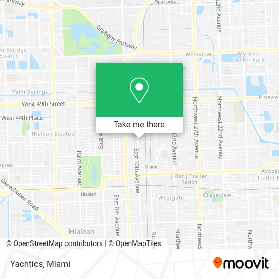 Yachtics map
