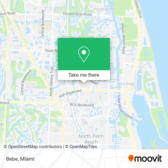 Bebe map
