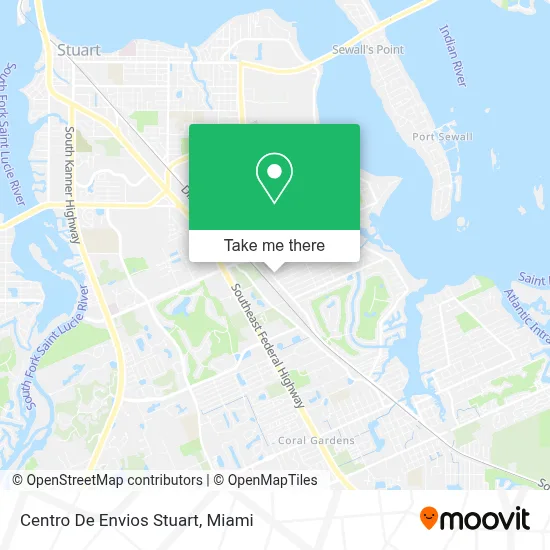 Centro De Envios Stuart map