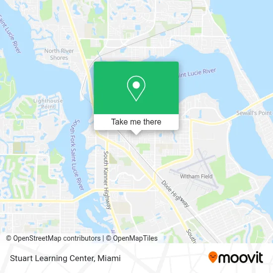Stuart Learning Center map