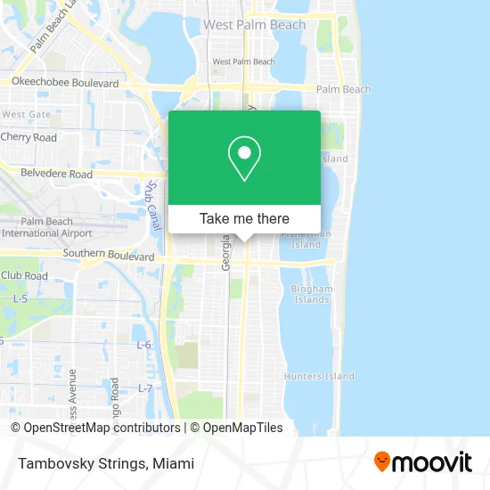 Tambovsky Strings map