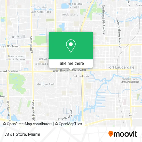 At&T Store map