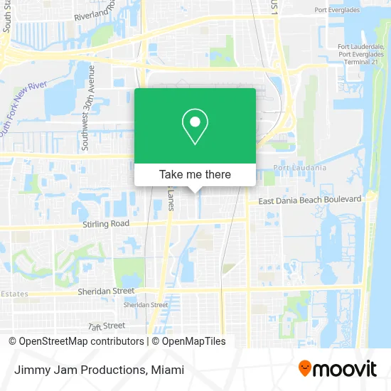 Jimmy Jam Productions map