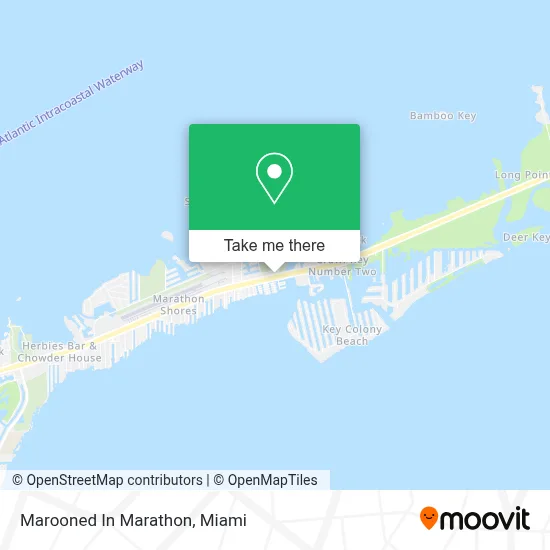 Marooned In Marathon map