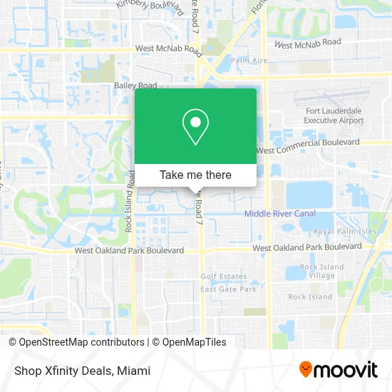 Shop Xfinity Deals map