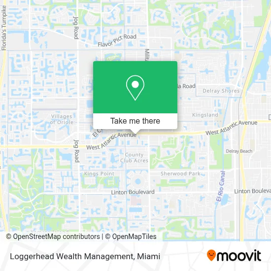 Loggerhead Wealth Management map