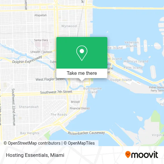 Hosting Essentials map
