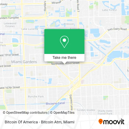 Bitcoin Of America - Bitcoin Atm map