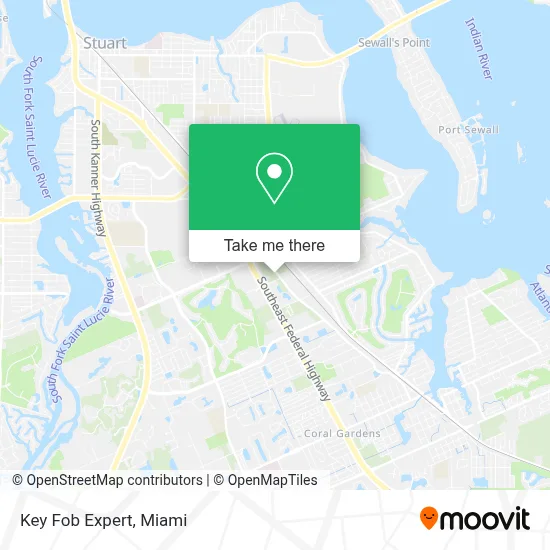 Key Fob Expert map