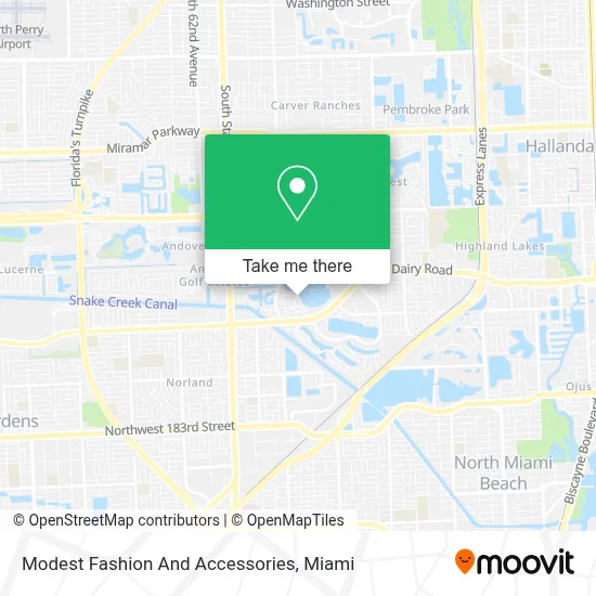 Modest Fashion And Accessories map