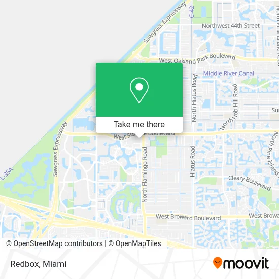 Redbox map